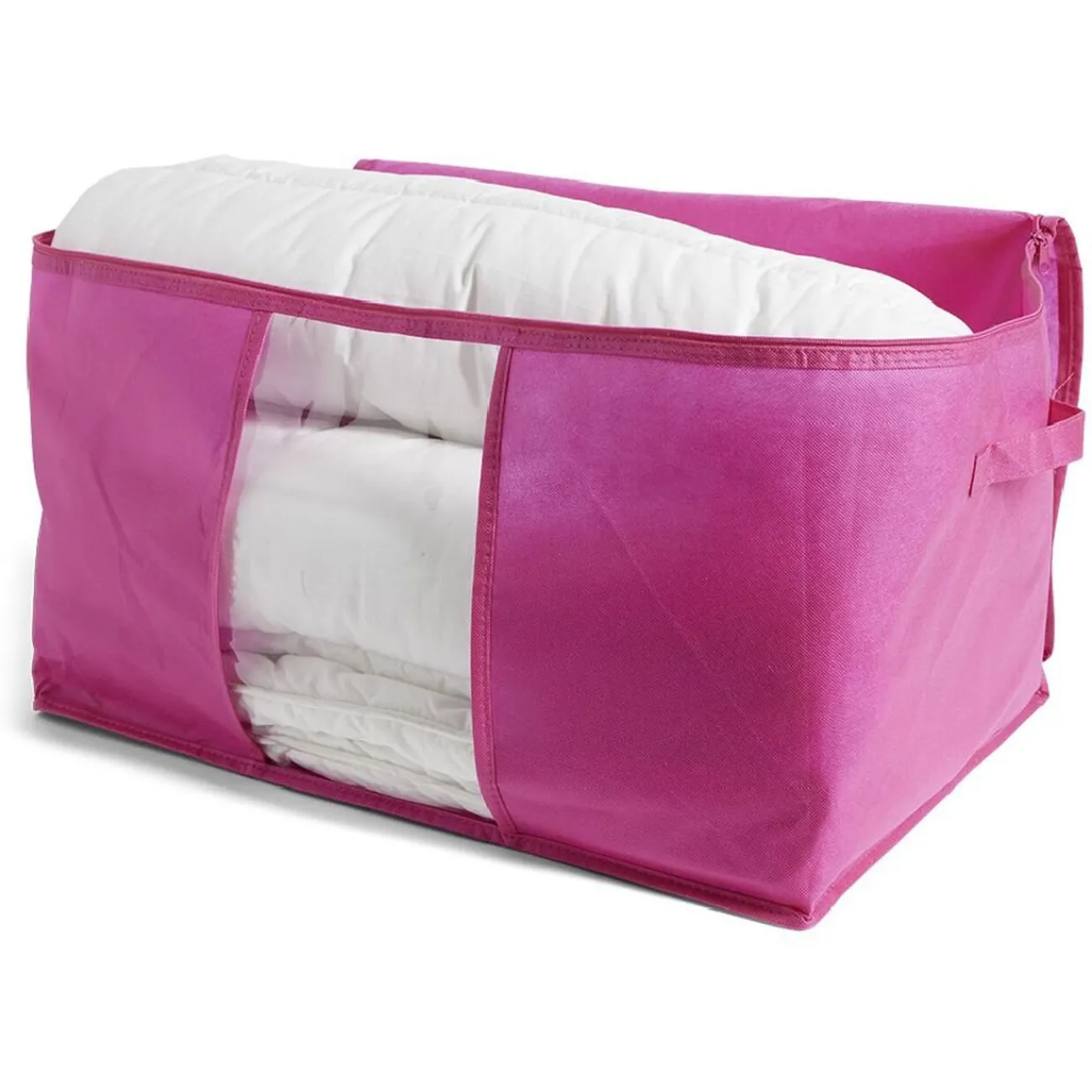 Gifi Entretien Du Linge|Sac de rangement avec poignées et fermeture à glissière 59x40x35cm