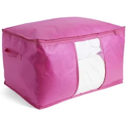 Gifi Entretien Du Linge|Sac de rangement avec poignées et fermeture à glissière 59x40x35cm