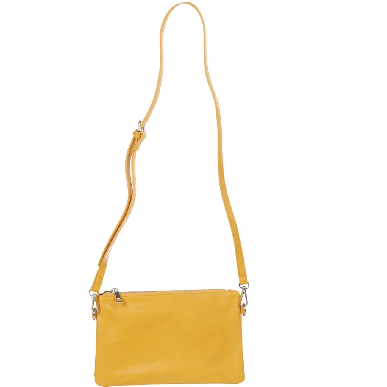 Gifi Beauté^Sac pochette à bandoulière moutarde