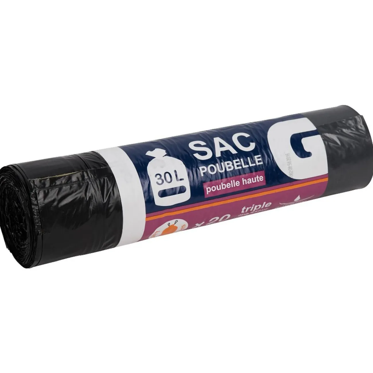 Gifi Nettoyage Et Entretien|Sac poubelle haut lien coulissant 30 L x20