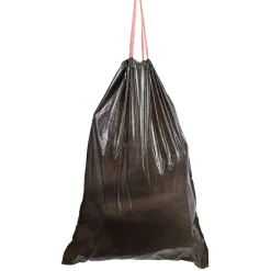 Gifi Nettoyage Et Entretien|Sac poubelle noir avec anses 50 L x100