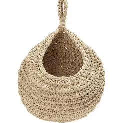 Gifi Sac rangement suspendu en coton Ø27xH30cm