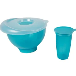 Gifi Saladier avec couvercle et verre doseur