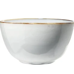 Gifi Saladier en faïence bleu bord foncé Ø21xH11,4cm