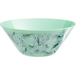 Gifi Saladier en plastique décor feuillage