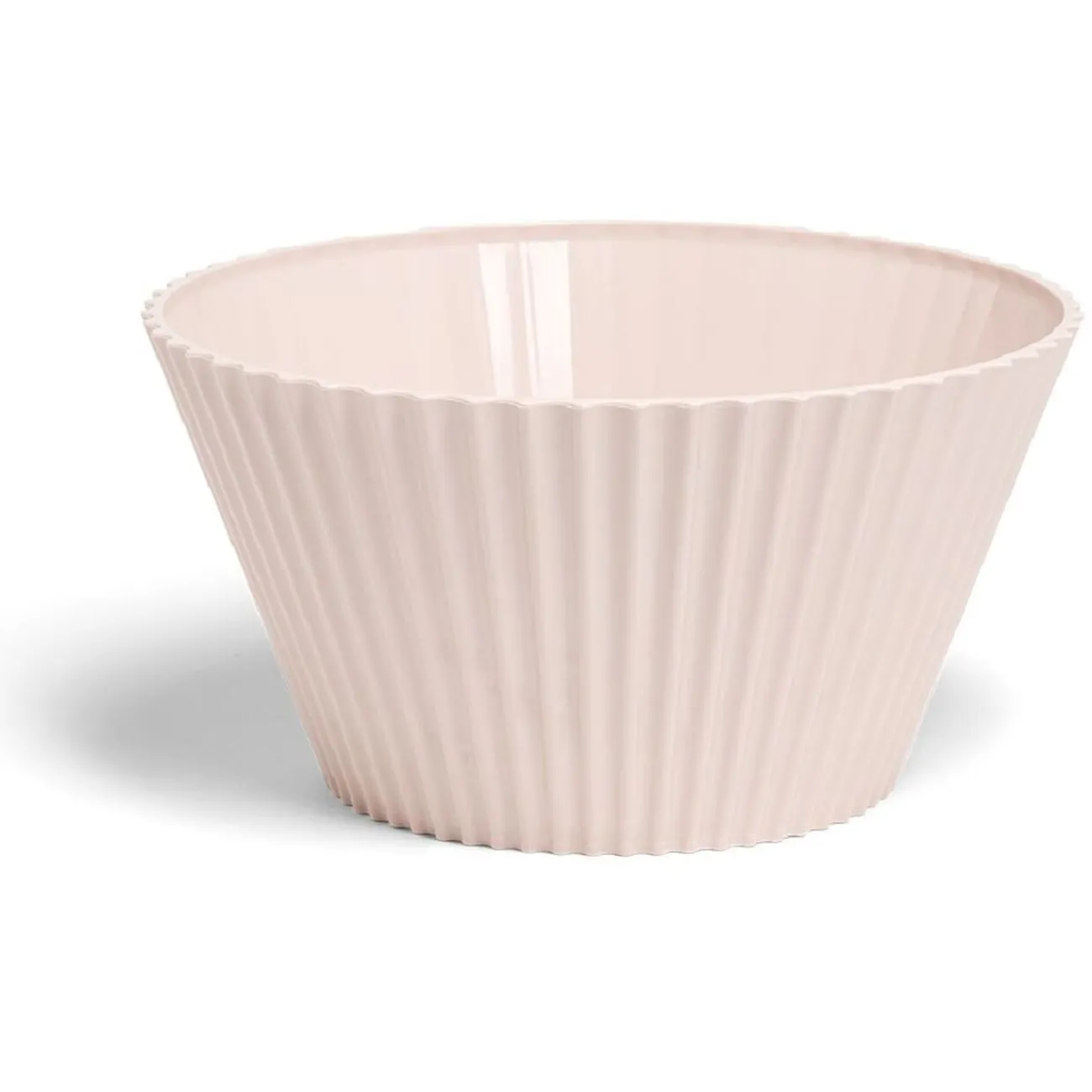 Gifi Saladier en plastique Ø25xH13,5cm - 4 coloris