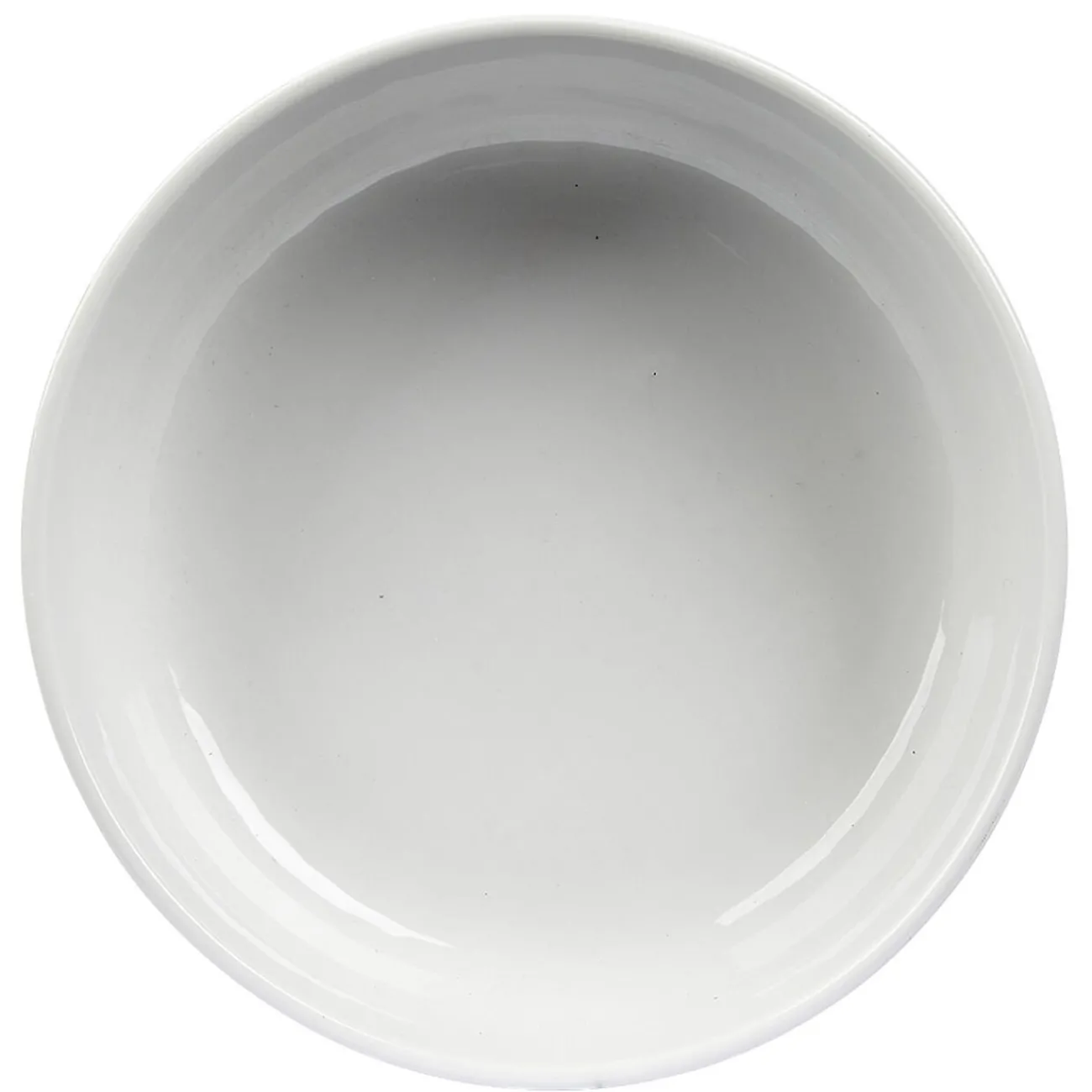 Gifi Saladier en porcelaine design martelé blanc