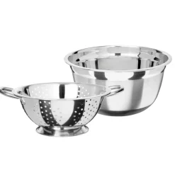 Gifi Saladier et passoire en inox