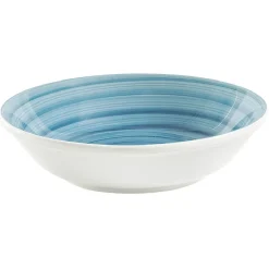 Gifi Saladier faïence déco spirale Ø25 cm