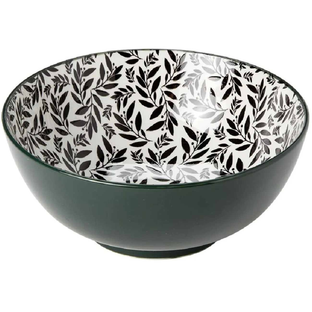 Gifi Saladier motif feuillage