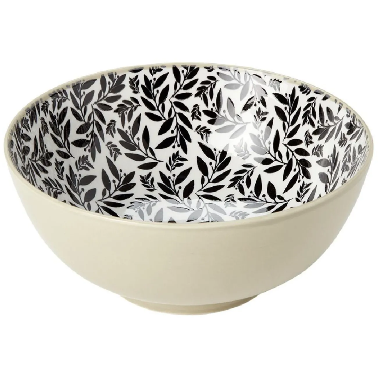 Gifi Saladier motif feuillage