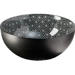 Gifi Saladier motif géométrique en céramique