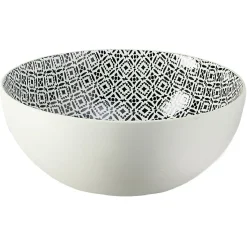 Gifi Saladier motif géométrique en céramique