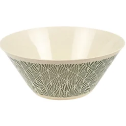 Gifi Saladier motif géométrique noir et blanc