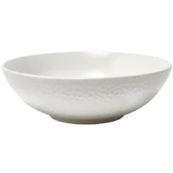 Gifi Saladier porcelaine embossé blanc
