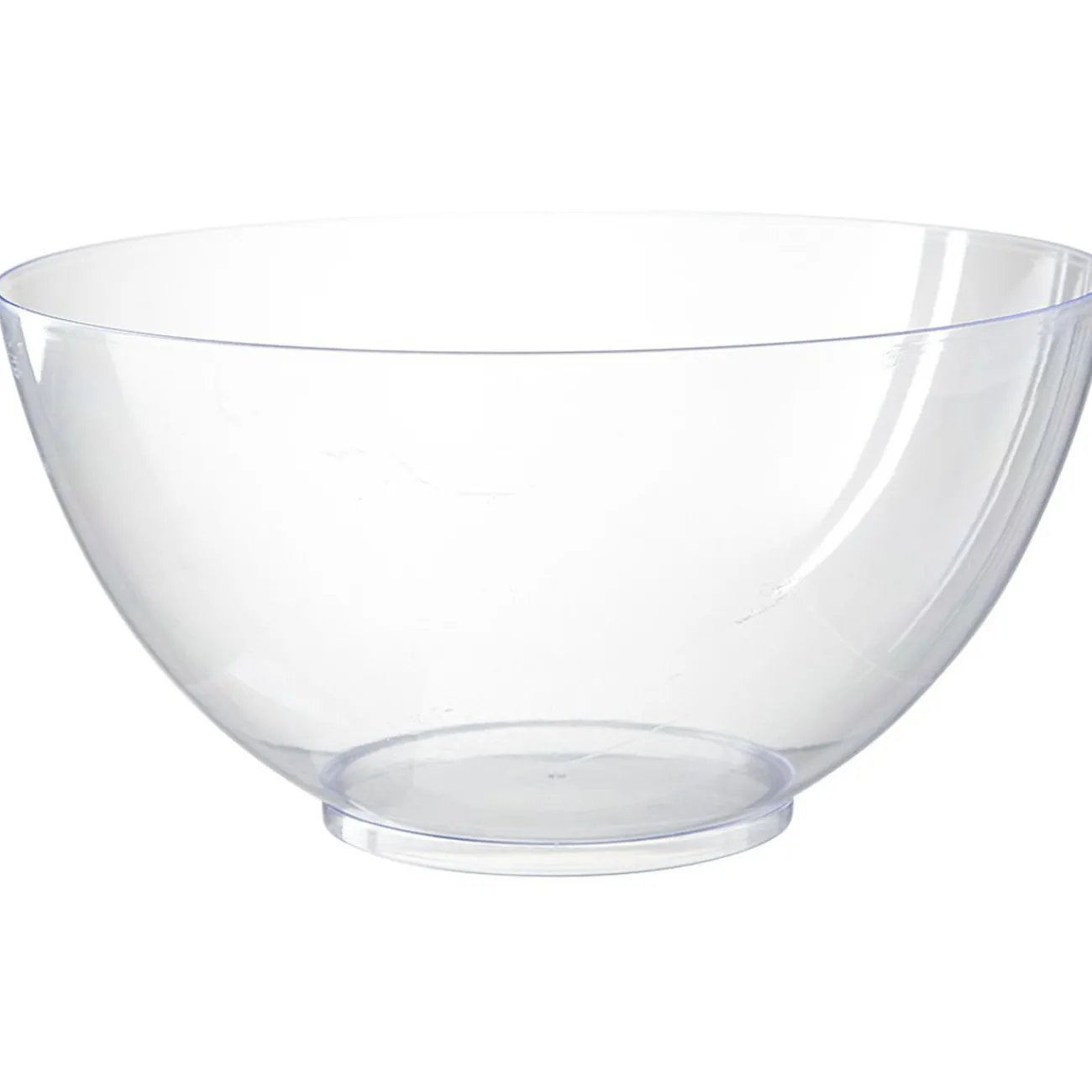 Gifi Saladier rond en plastique transparent