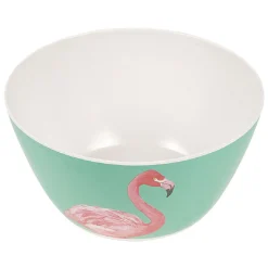 Gifi Saladier résine mélaminée design exotique