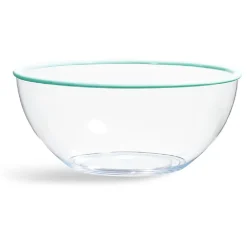 Gifi Saladier transparent au bord coloré