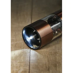 Gifi Salière poivrière acier cuivré