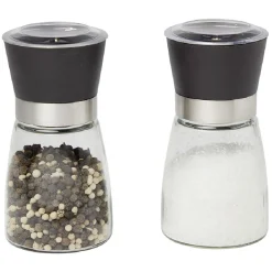 Gifi Salière poivrière avec couvercle Ø6,5xH13cm
