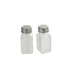 Gifi Salière poivrière transparentes