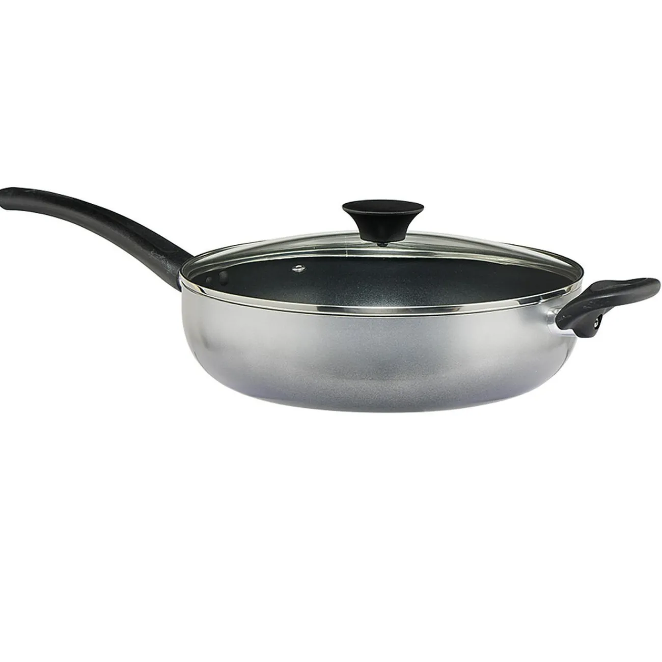 Gifi Sauteuse aluminium anti adhérente grise Ø 28