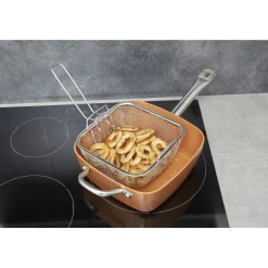 Gifi Sauteuse multifonctions cuivrée