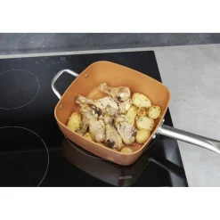 Gifi Sauteuse multifonctions cuivrée