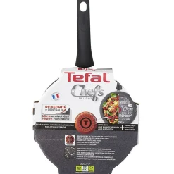 Gifi Sauteuse Tefal aluminium effet pierre avec couvercle Ø24cm