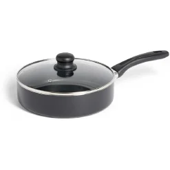 Gifi Sauteuse tous feux sauf induction aluminium noir Ø24cm