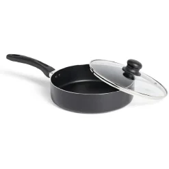 Gifi Sauteuse tous feux sauf induction aluminium noir Ø24cm