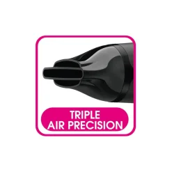 Gifi Beauté^Sèche cheveux Calor Studio Dry rose et noir