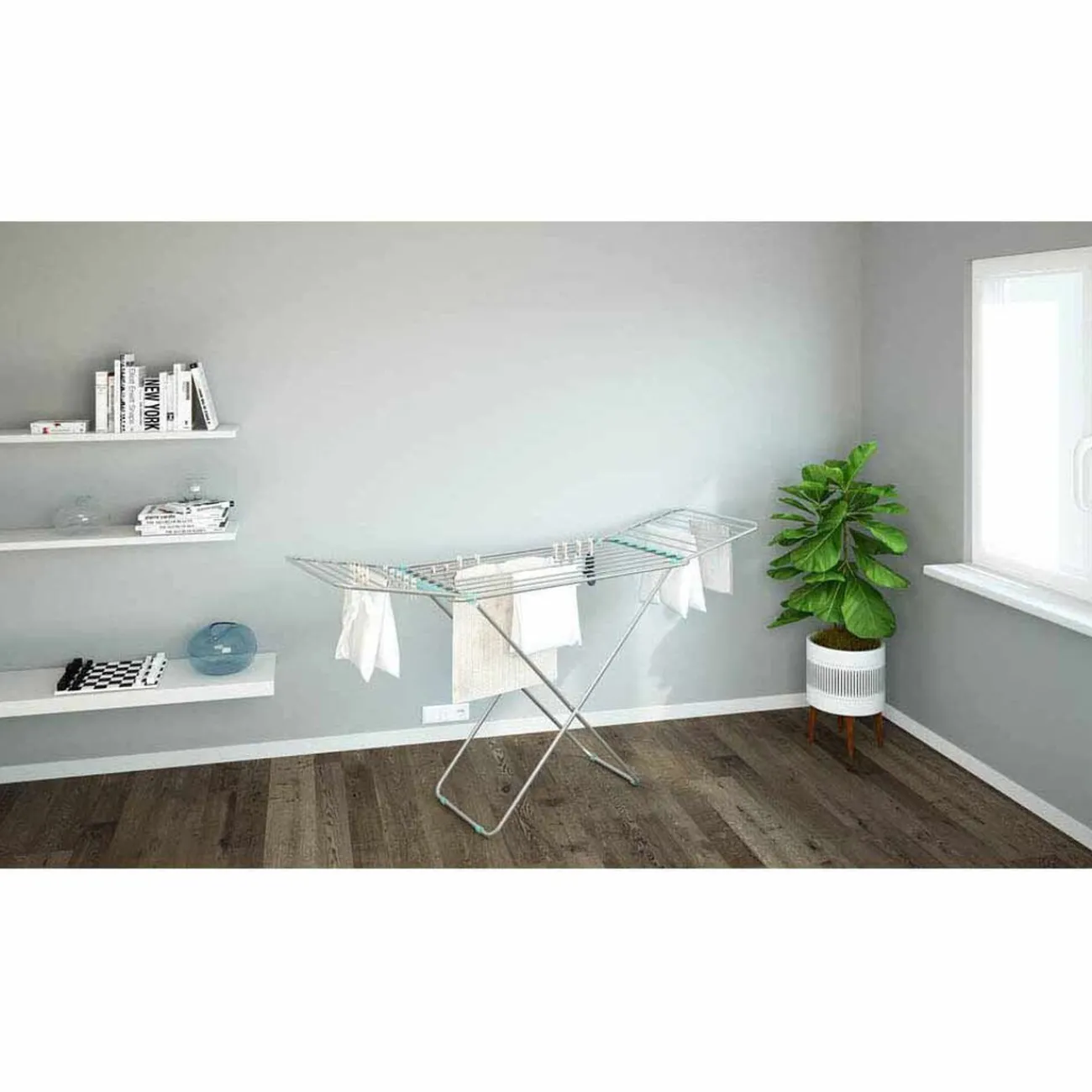 Gifi Entretien Du Linge|Séchoir à aile 20 m d'étendage