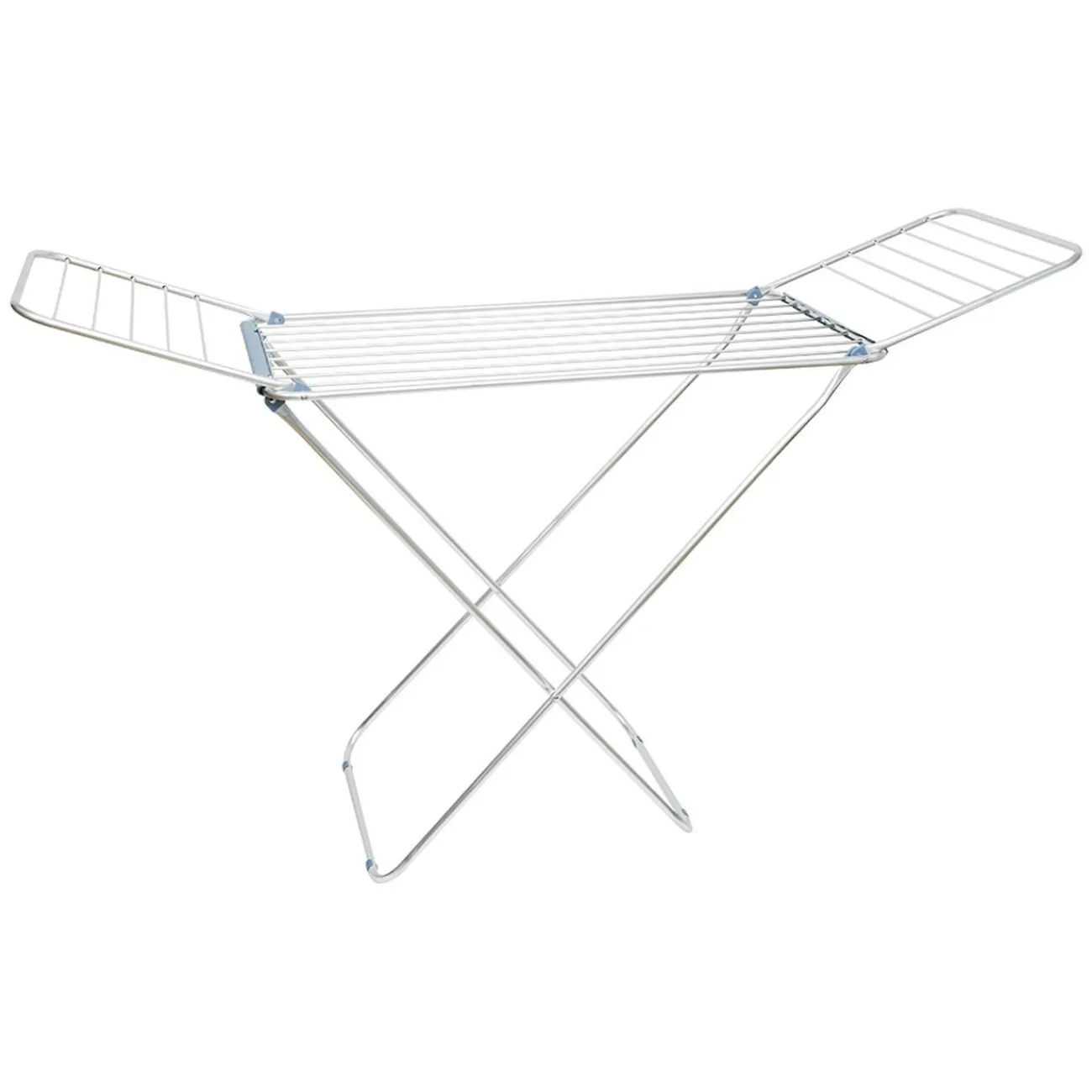 Gifi Entretien Du Linge|Séchoir à linge horizontal étendoir avec rabats aluminium noir