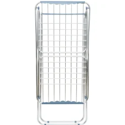 Gifi Entretien Du Linge|Séchoir à linge horizontal étendoir avec rabats aluminium noir