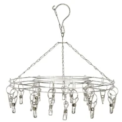 Gifi Entretien Du Linge|Séchoir 20 pinces inox