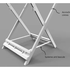 Gifi Entretien Du Linge|Séchoir pliable en résine étendoir à linge 21m