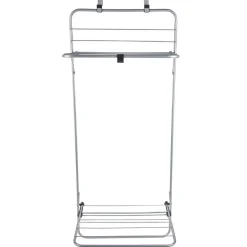 Gifi Entretien Du Linge|Séchoir porte 2 niveaux gris et noir