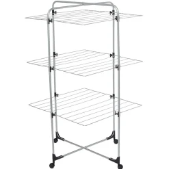 Gifi Entretien Du Linge|Séchoir tour 3 niveaux étendoir à linge 30m