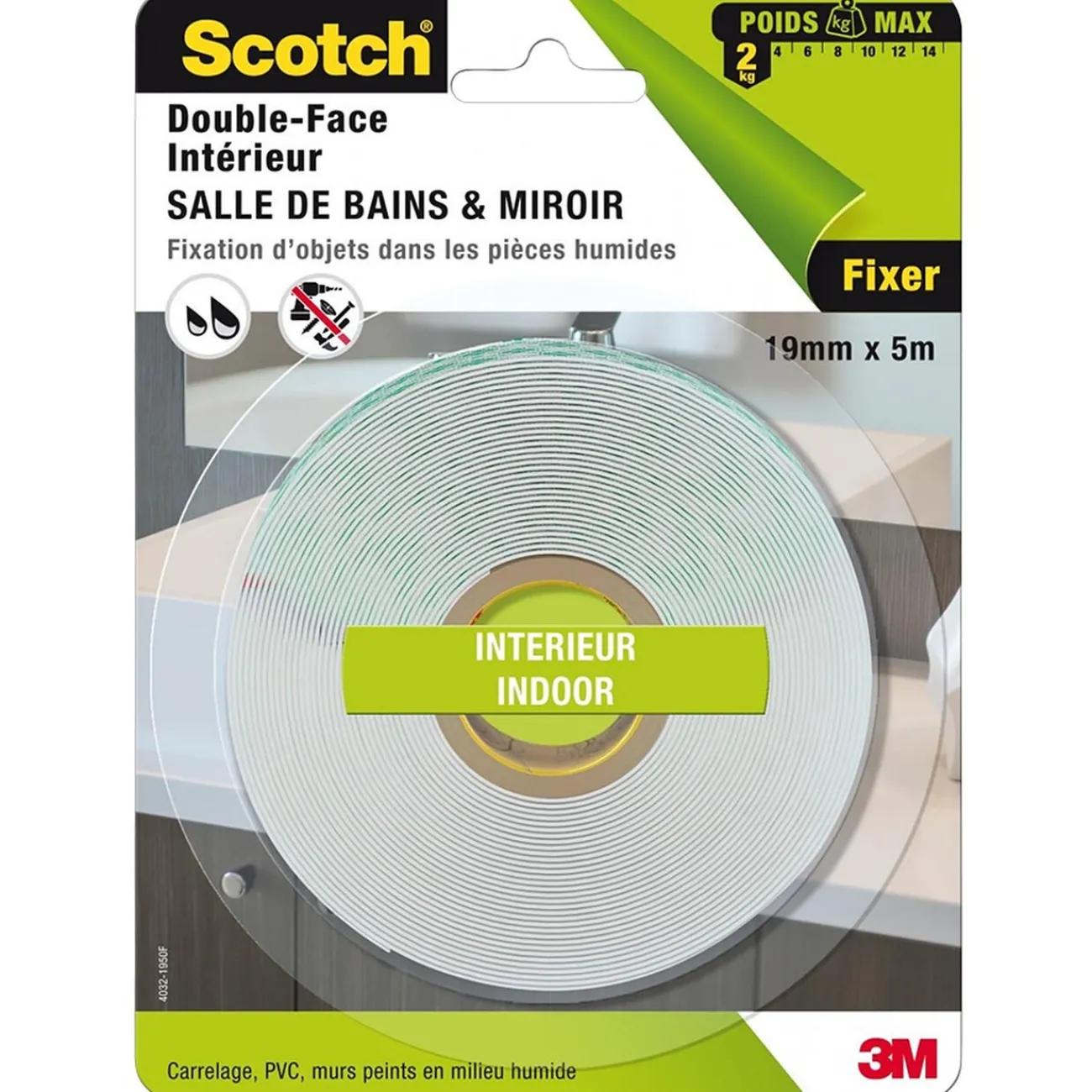 Gifi Colle Et Adhésif^Scotch double face intérieur