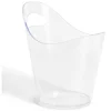 Gifi Seau à glaces 5L plastique transparent