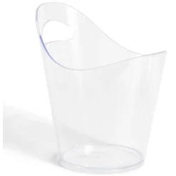 Gifi Seau à glaces 5L plastique transparent