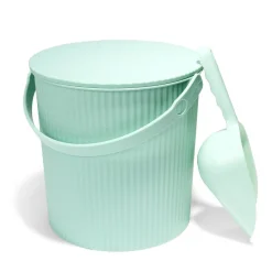 Gifi Rangement|Seau de stockage pour croquettes 10L - Ø26xH.26 cm