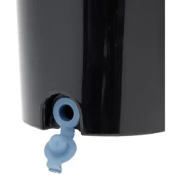 Gifi Nettoyage Et Entretien|Seau essoreur + balai plat noir et bleu 8L