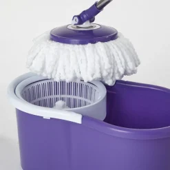 Gifi Nettoyage Et Entretien|Seau essoreur 6 L avec serpillère