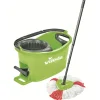 Gifi Nettoyage Et Entretien|Seau essoreur à pédale avec serpillère Vileda Turbo Clean vert