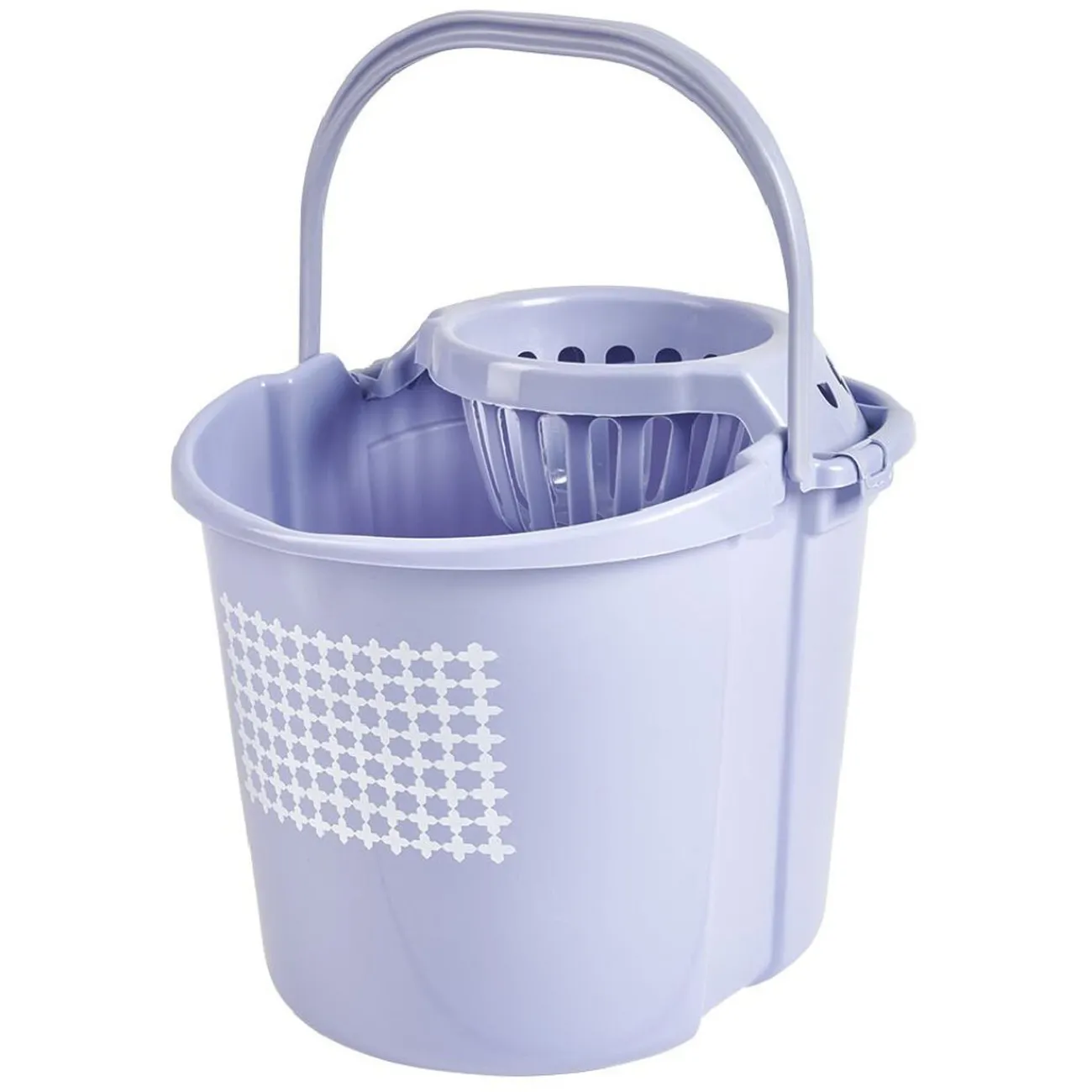 Gifi Nettoyage Et Entretien|Seau essoreur bleu et corail 13 L