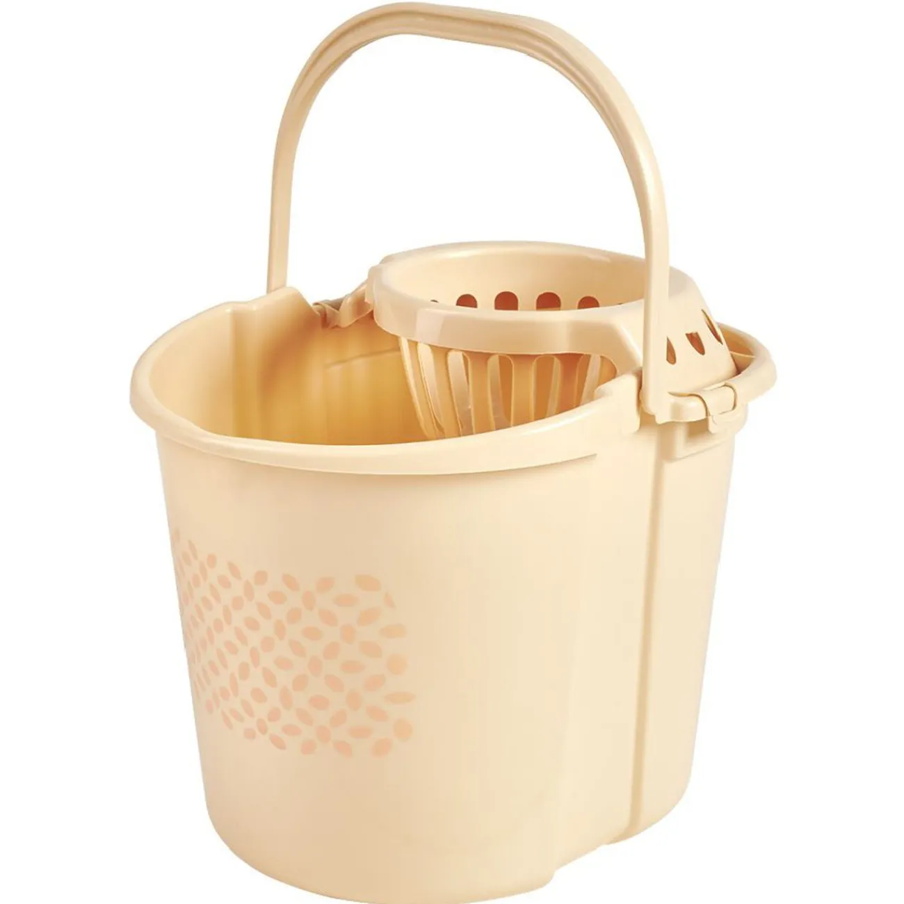 Gifi Nettoyage Et Entretien|Seau essoreur bleu et corail 13 L