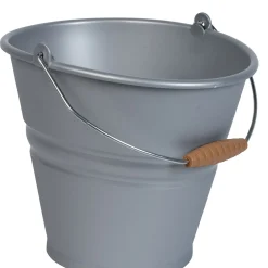 Gifi Nettoyage Et Entretien|Seau rond plastique gris avec anse 10L