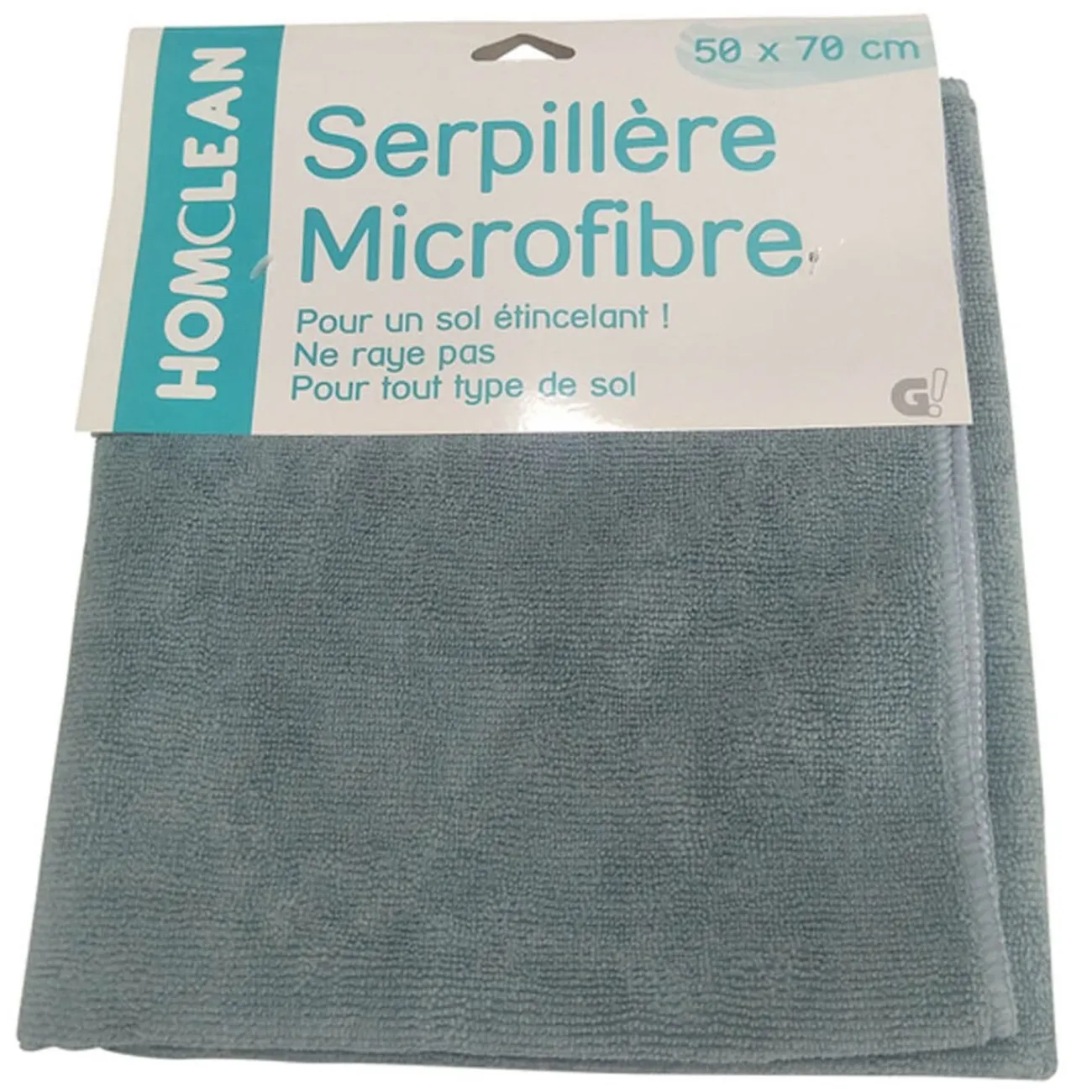 Gifi Nettoyage Et Entretien|Serpillère en microfibre bleu